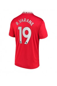 Manchester United Raphael Varane #19 Voetbaltruitje Thuis tenue 2022-23 Korte Mouw
